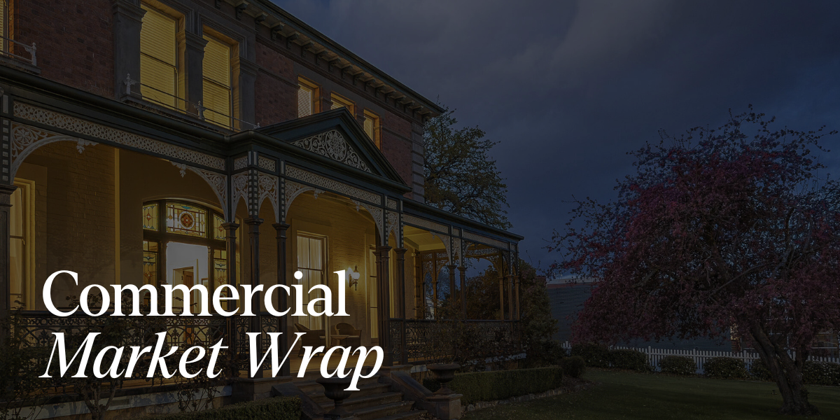 Tasmanian Commercial Market Wrap – November 2025